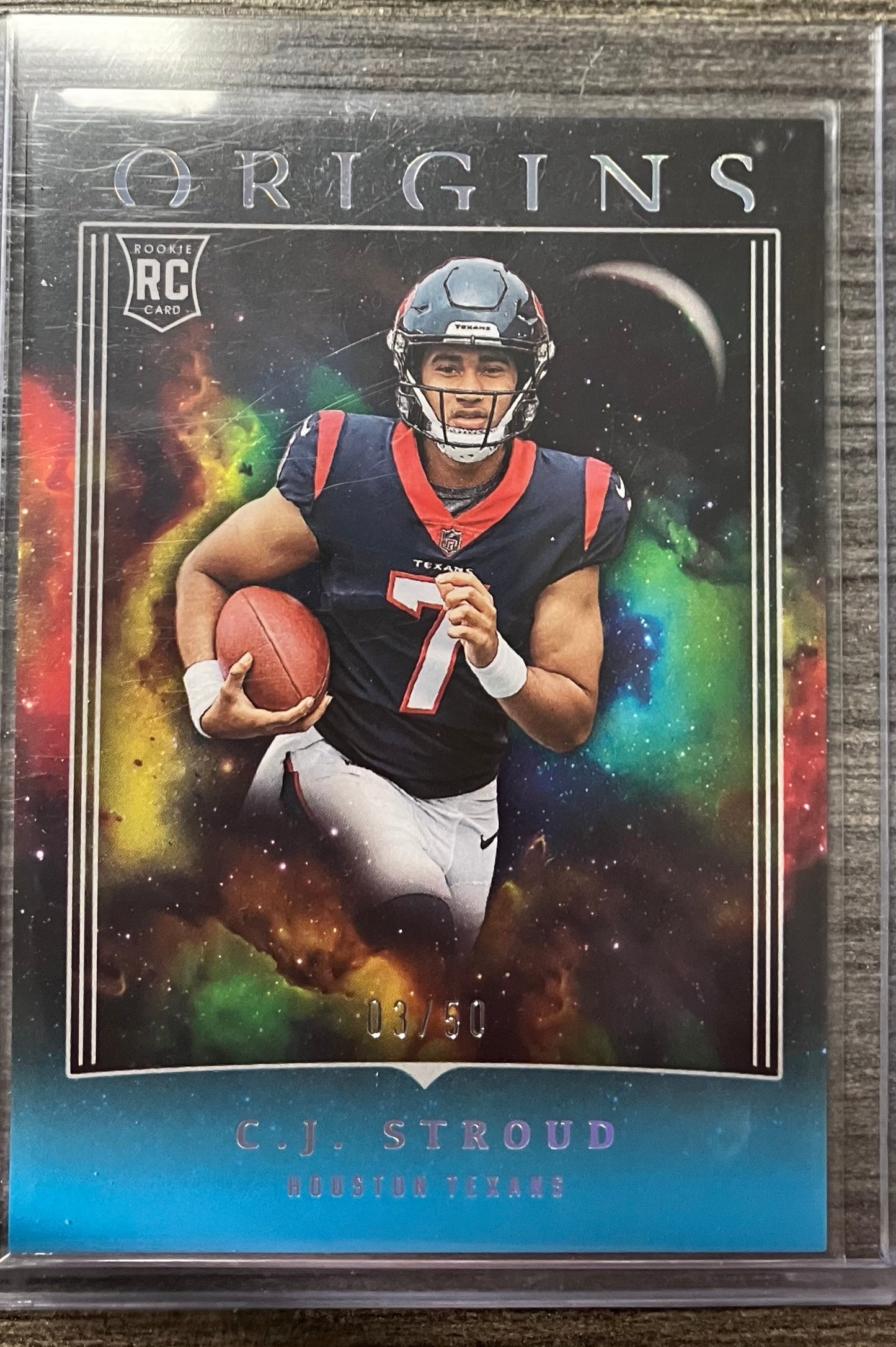 2023 CJ STROUD PANINI ORIGINS TURQUOISE /50 RC