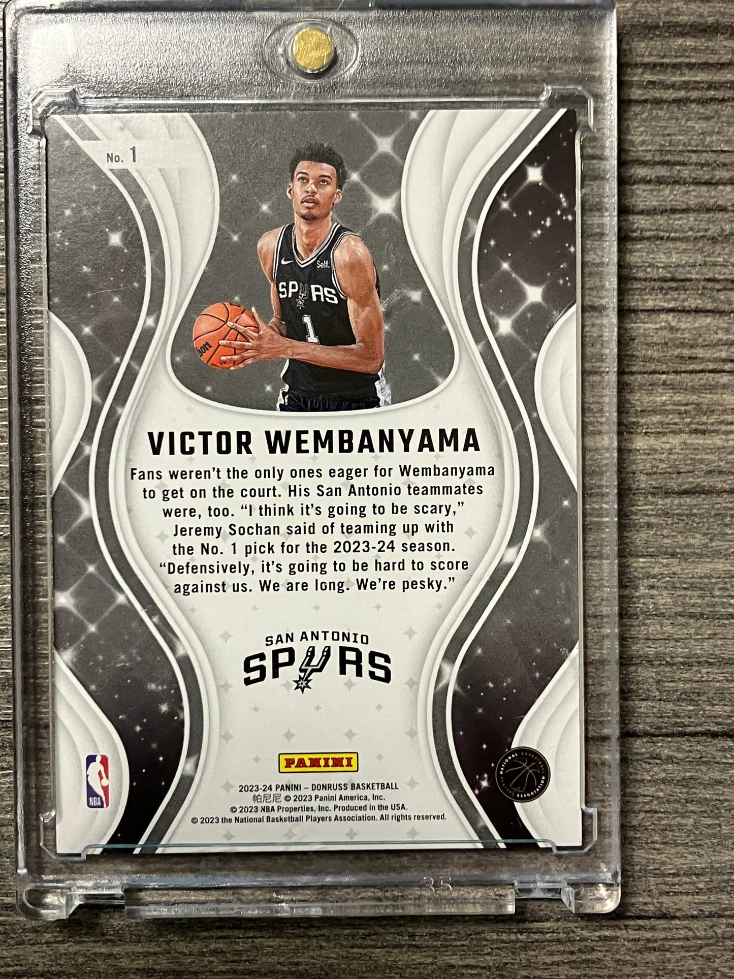 2023/2024 Donruss Victor Wembanyama RC Magicians