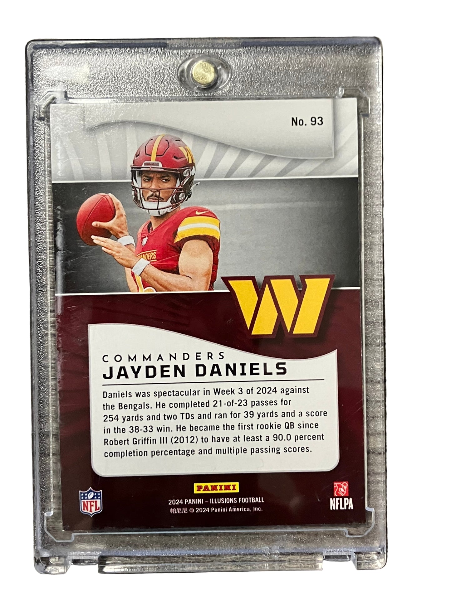 2024 PANINI ILLUSIONS FOOTBALL Jayden Daniels RC