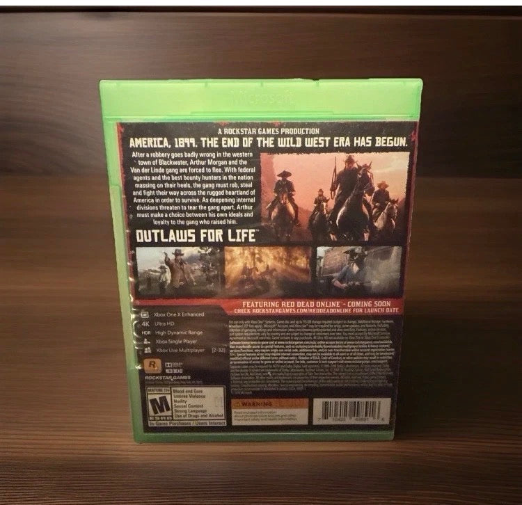 Red Redemption 2 (XBOX ONE) includes Map