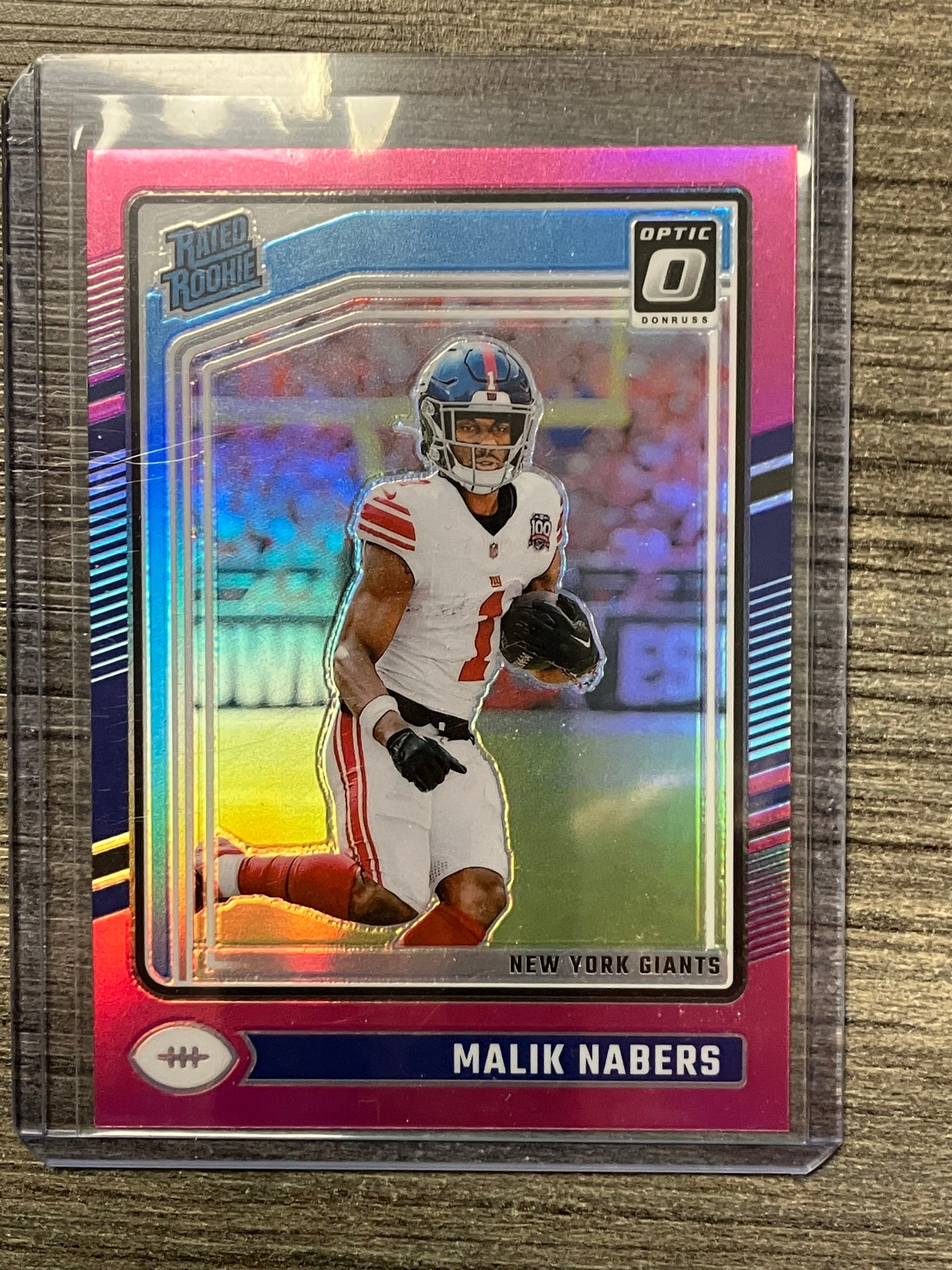 2024 Panini Optic Pink Prizm Malik Nabers RC