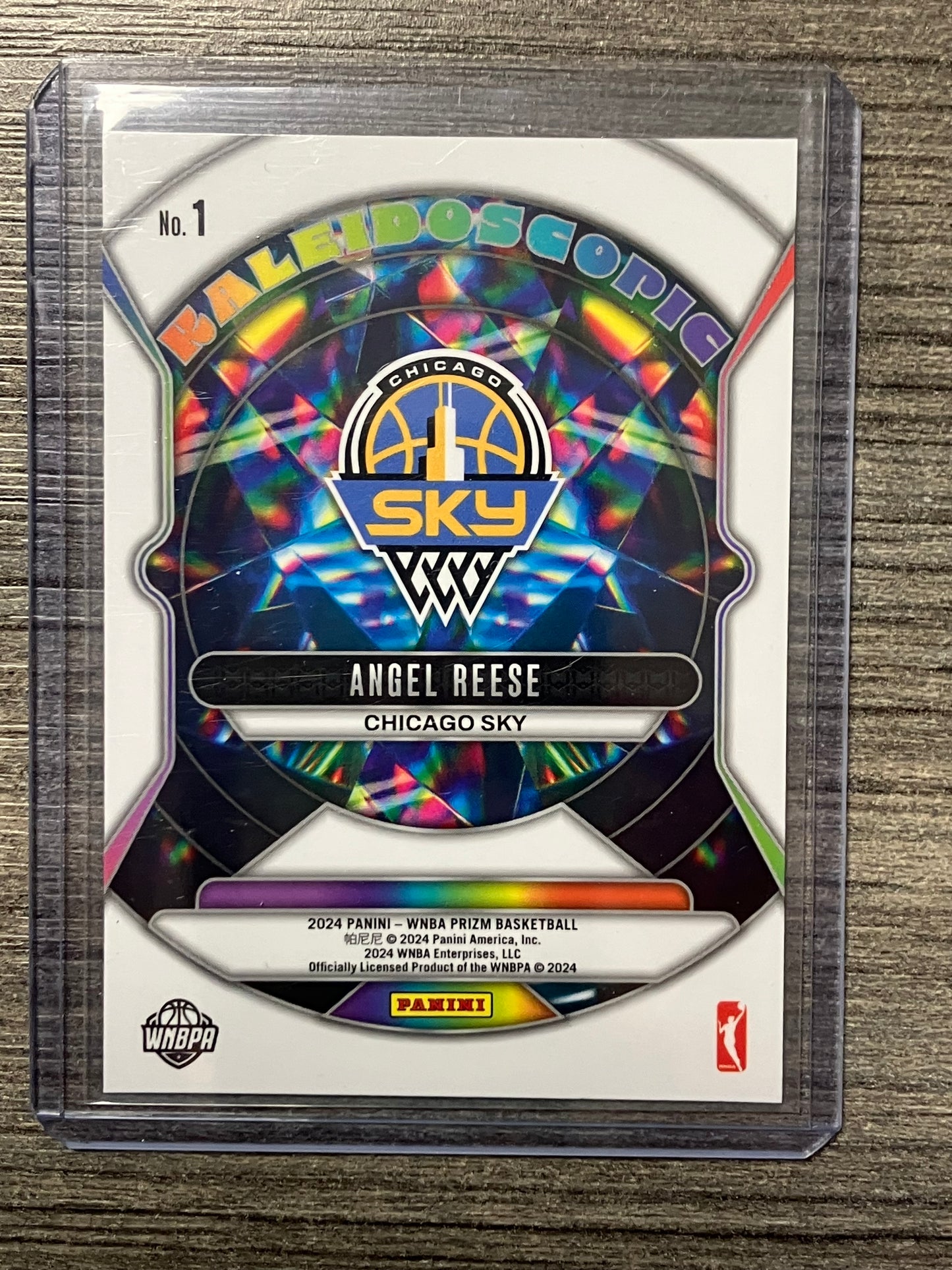 2024 Prizm WNBA Kaleidoscopic Angel Reese RC